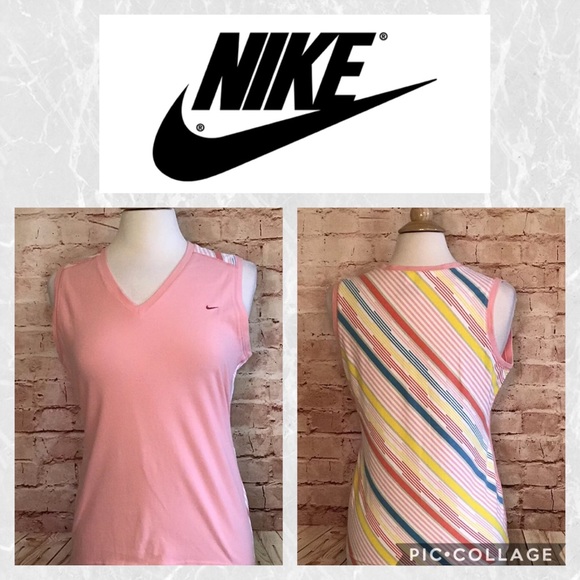 Nike Tops - ☀️5/$25 Nike Women's Pink Sleeveless Knit Top